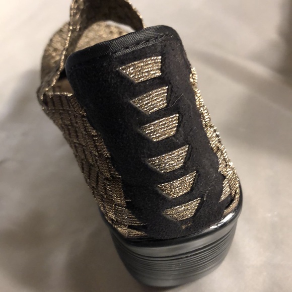 Bernie Mev Wedge Sandals Size 38 Woven Shoe Womens - Picture 15 of 16